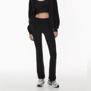 Aritzia Tna Chill Atmosphere Flare Hi Rise Legging